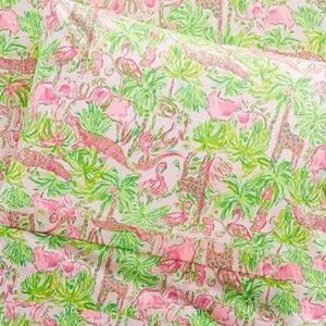 Pottery Barn Kids - Lilly Pulitzer On Parade Organic Twin Sheet Set & Pillowcase